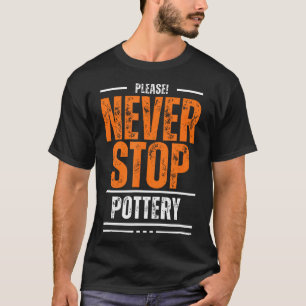 Töpferei Keramik Tonrad Werfen Cra T-Shirt