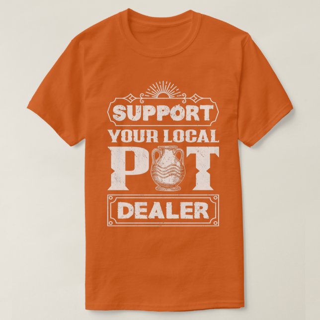 Töpferhändler T-Shirt (Design vorne)