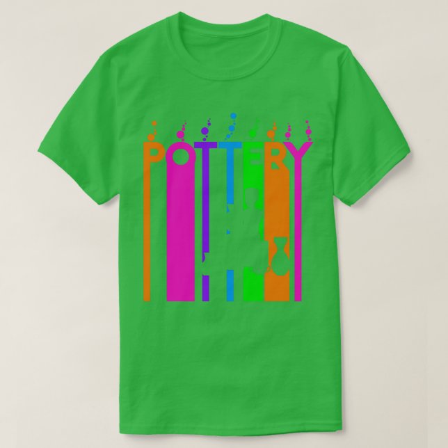Töpferische Blasen T-Shirt (Design vorne)
