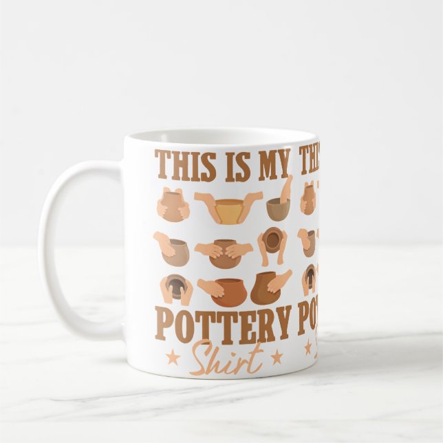 Töpferkünstler Kaffeetasse (Links)