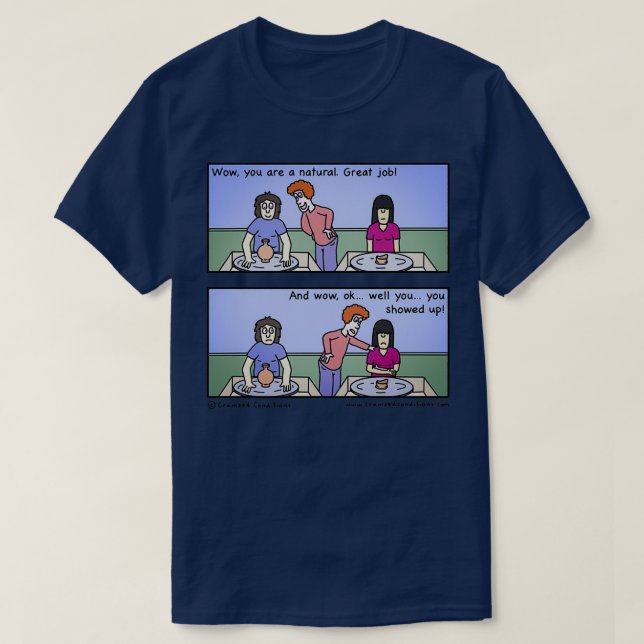 Töpferlehrer T-Shirt (Design vorne)