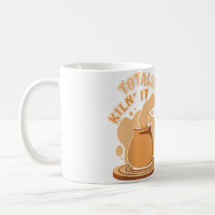 Töpfern mit dem Profi-Töpferscheibe-Hobby-Liebhabe Kaffeetasse