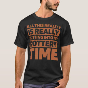 Töpferton - Keramik Handwerk Töpfer T-Shirt