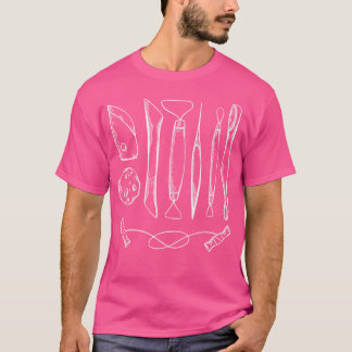 Töpferwerkzeuge für Keramiken T-Shirt