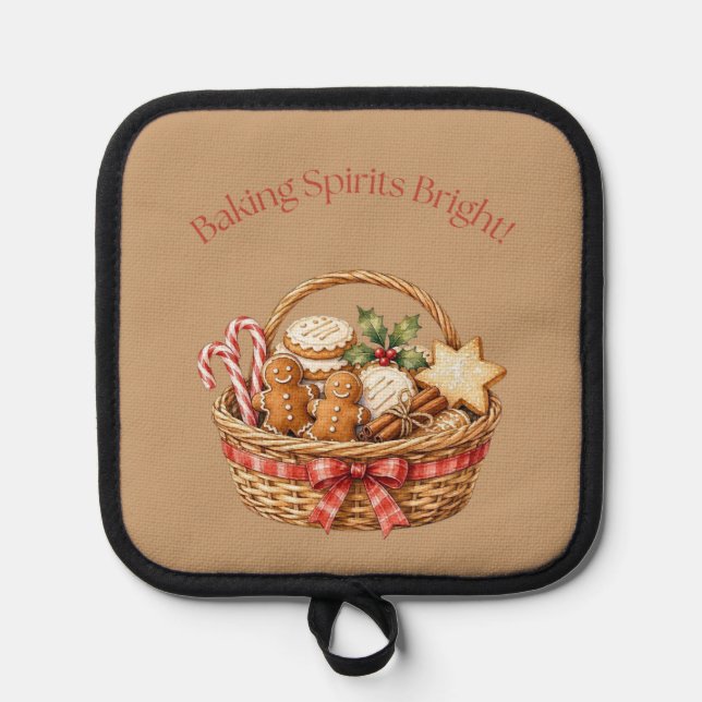 Topflappen 'Baking Spirits Bright' (Vorderseite)