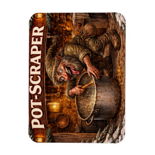 Topfschaber Isländischer Yule Lad Magnet