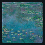 TOPFUNTERSETZER: "WASSERLILIEN" NACH MONET TÖPFEUNTERSETZER<br><div class="desc">"WASSERLILIEN" VON CLAUDE MONET</div>