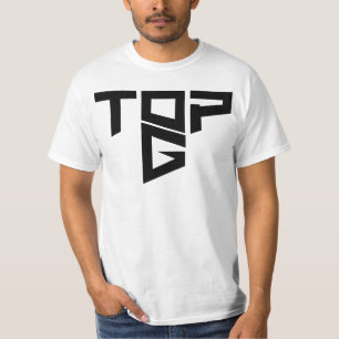 TopG-Stil Merge gut aussehendes schlaues Design T-Shirt