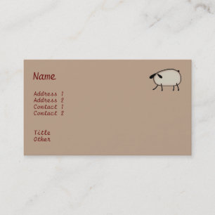 Topiary Business Card Visitenkarte