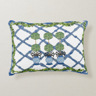 Topiary Chinoiserie Ginger Jar Jars Lumbar Dekokissen