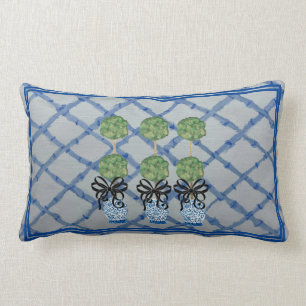 Topiary Chinoiserie Ginger Jar Lumbar Akzent Pille Lendenkissen