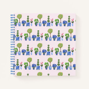 Topiary Garden Spiral Notebook Notizbuch