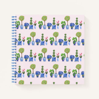 Topiary Garden Spiral Notebook Notizbuch