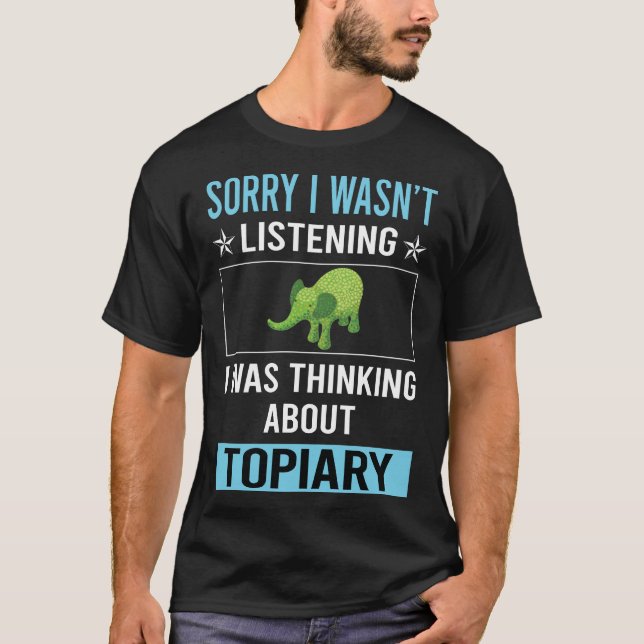 Topiary nicht hören T-Shirt (Vorderseite)
