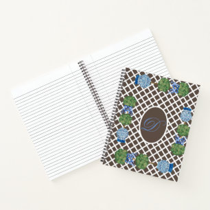 Topiary Topiaries Chinoiserie Ginger Jar Jars Notizbuch