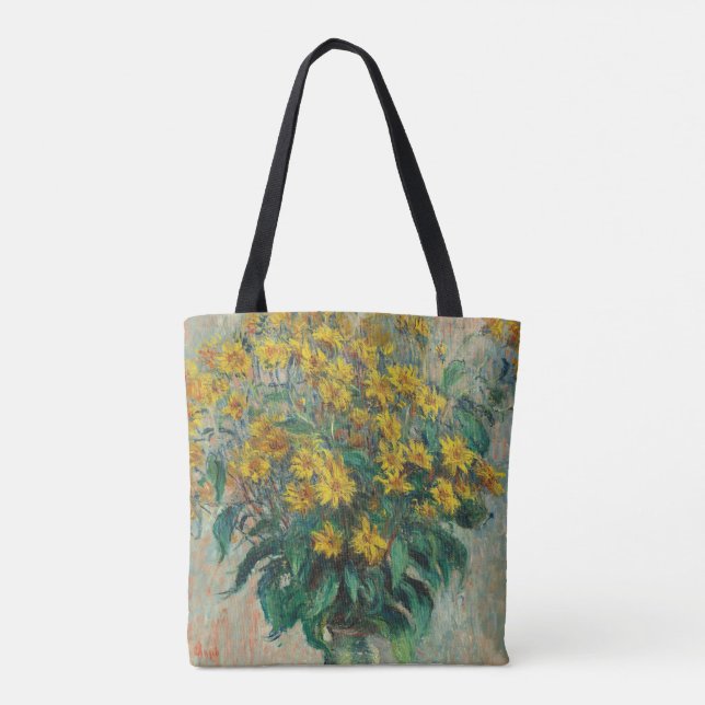Topinamburblüten von Claude Monet (Rückseite)