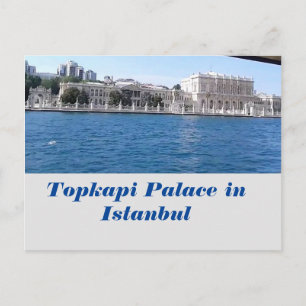 Topkapi-Palast in Istanbul, Türkei Postkarte