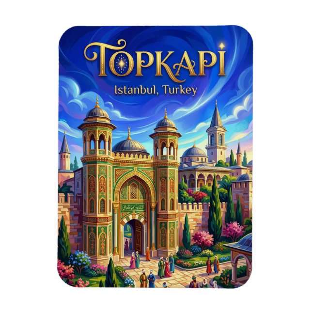 Topkapi-Palast, Istanbul, Marmara Magnet (Vertikal)