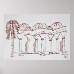 Topkapi-Palast  Istanbul, Türkei Poster