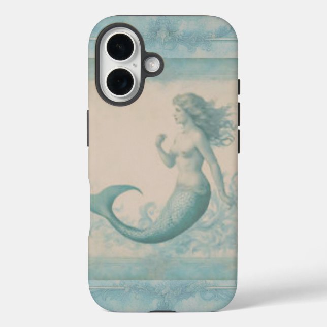 Topless Mermaid Case-Mate iPhone Hülle (Rückseite)