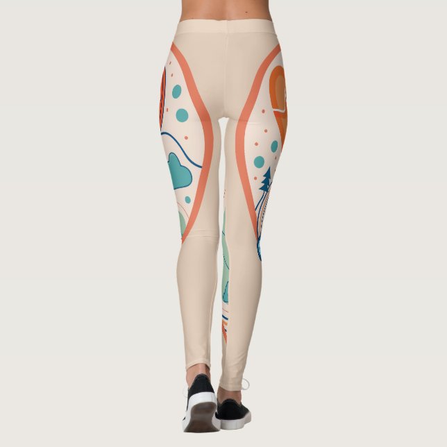 Topografie der Liebe Leggings (Rückseite)