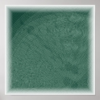 Topografische Höhenlinien - Höhenkarten-Kunst Poster