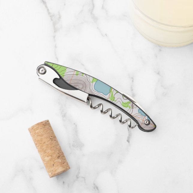 Topografische Karte Kellnermesser (Vorderseite)