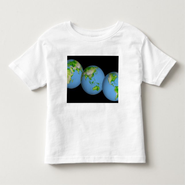 Topografische Weltanschauungen Kleinkind T-shirt (Vorderseite)