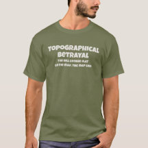 Topografischer Verrat Die Karte Log Funny Text