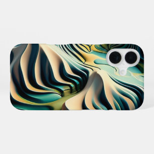 Topographic Currents iPhone 16 Hülle