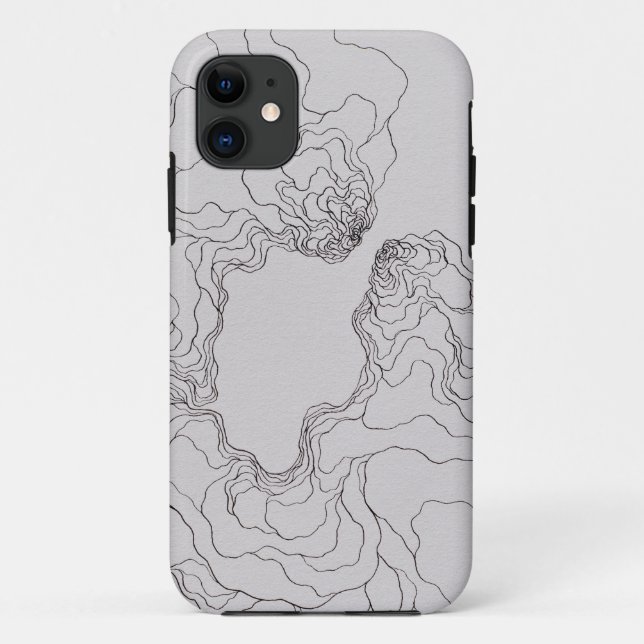 (topographische) Anfänger Case-Mate iPhone Hülle (Rückseite)