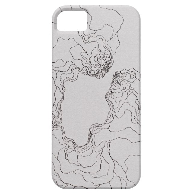 (topographische) Anfänger Case-Mate iPhone Hülle (Rückseite)