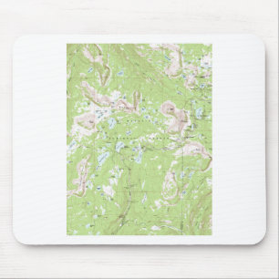 Topographische Karte Mousepad