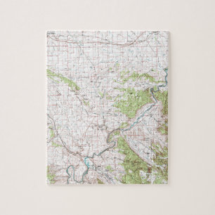 Topographische Karte Puzzle