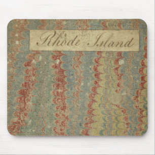 Topographische Übersicht über Narraganset Bay Mousepad