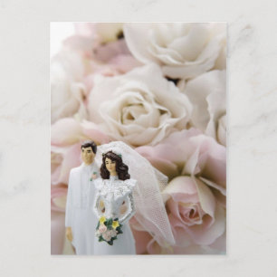 Topper-Rose Postkarte