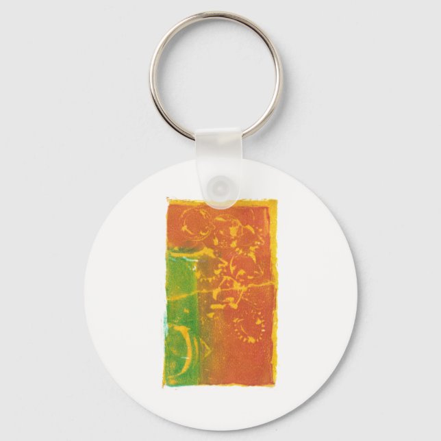 Toppling-Blume Schlüsselanhänger (Vorderseite)