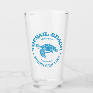 Topsail Beach (Meeresschildkröte) Glas