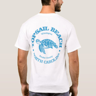 Topsail Beach (Meeresschildkröte) T-Shirt
