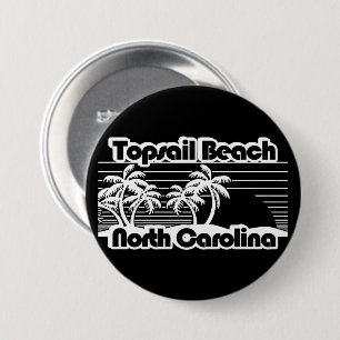 Topsail Beach North Carolina Button