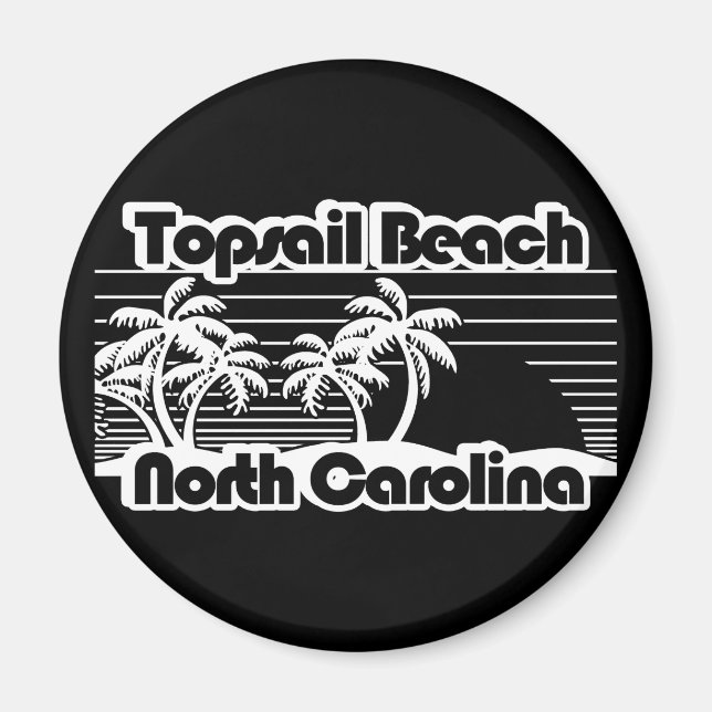 Topsail Beach North Carolina Magnet (Vorne)