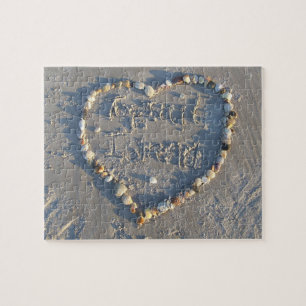 Topsail Insel, NC-Puzzlespiel, Puzzle