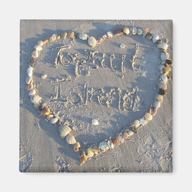 Topsail Island NC Magnet (Vorne)