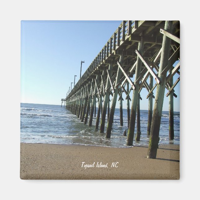 Topsail Island NC Magnet (Vorne)