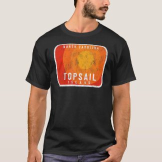 Topsail Island NC Sommerurlaub Hot Sunsh T-Shirt