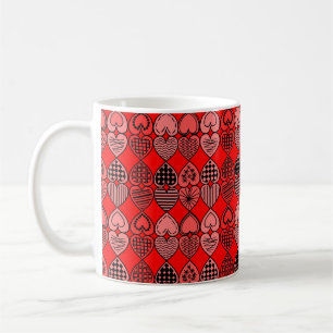 Topsy Turvy Hearts Kaffeetasse