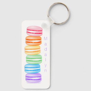 Topsy turvy Regenbogenmädchen Schlüsselanhänger