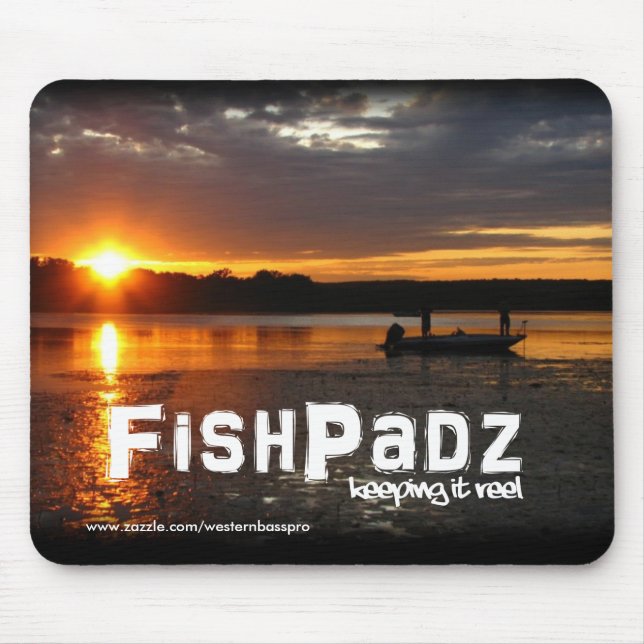 Topwater, das Mousepad fischt (Vorne)