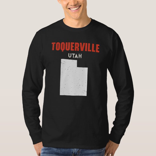 Toquerville Utah USA State America Travel Utahan T-Shirt (Vorderseite)
