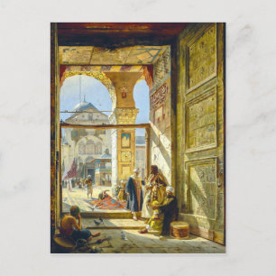 Tor Great Umayyad-Moschee Damaskus Bauernfeind Postkarte